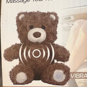 Huggable massage  12 inch plush teddy bear